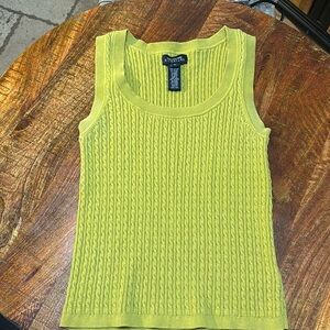 EUC Jones New York Sleeveless Knit Sweater